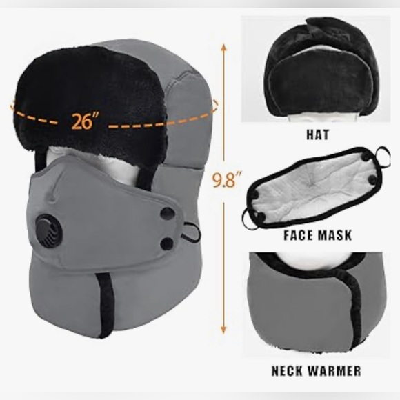 NWT Trapper Hat for Men & Women, MULTI COLORS AVAILABLE - Picture 2 of 11